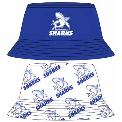 Sharks Reversible Bucket Hat (Pre-Sale)